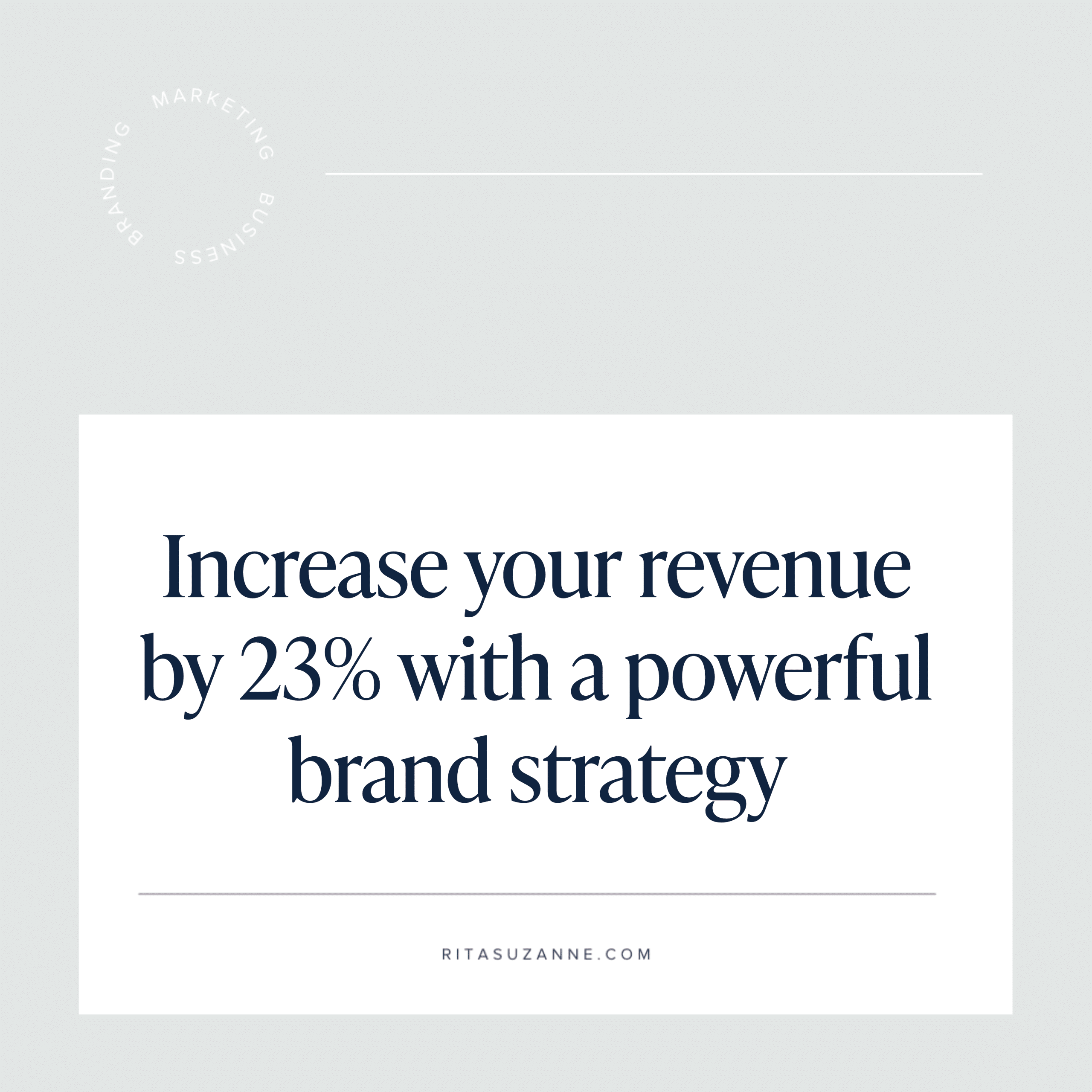 Build a Brand. Boost Your Business.